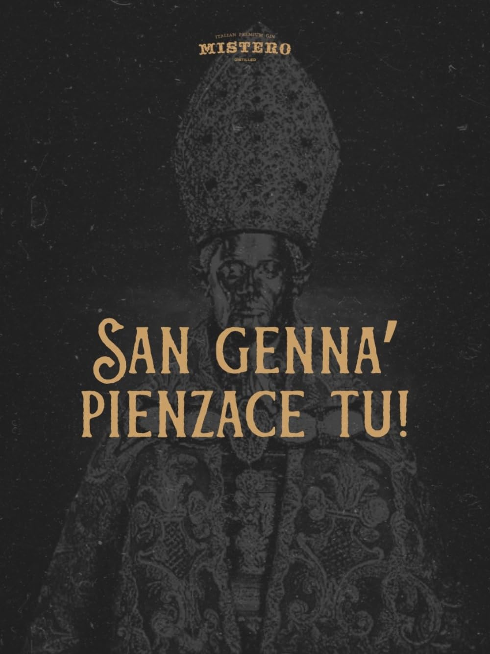 Gin Mistero Dry "San Gennaro" Ginnasium Spirits 70cl - Italia Premium Gin - Mistero Gin Dry