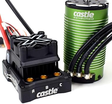Mamba Monster X 8S, 33.6V ESC W/1717-1260KV SENSORED Motor