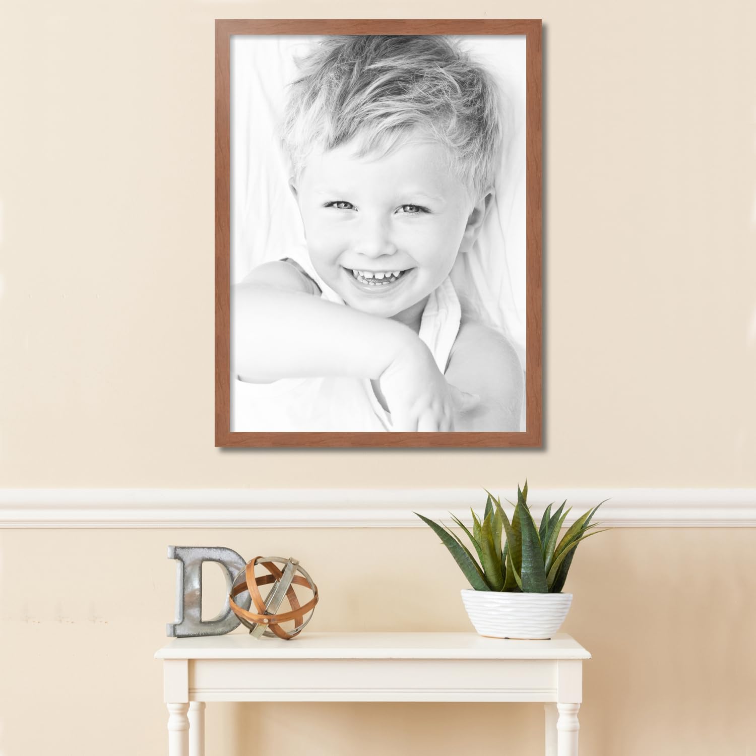 Amazon.co.jp: ArtToFrames 24 x 32インチ ブラウン写真フレーム