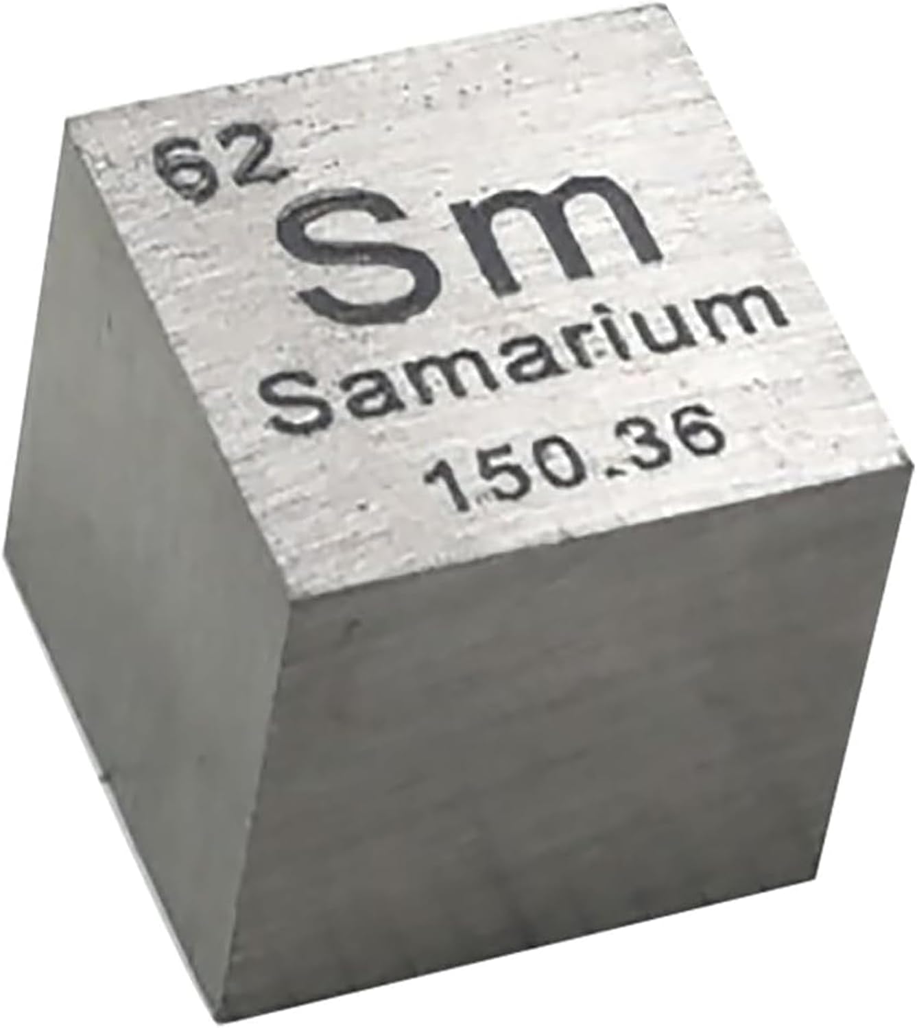 Scandium Cube, 10Mm Pure Metal Element Cube Periodic Table Block Suitable for Element Collection Lab Experiment Material