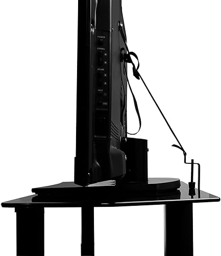 Miniatura 6 de Mount It! Correas de seguridad para TV a prueba de niños y bebés, prevención de puntas y protección contra terremotos, conectores de metal