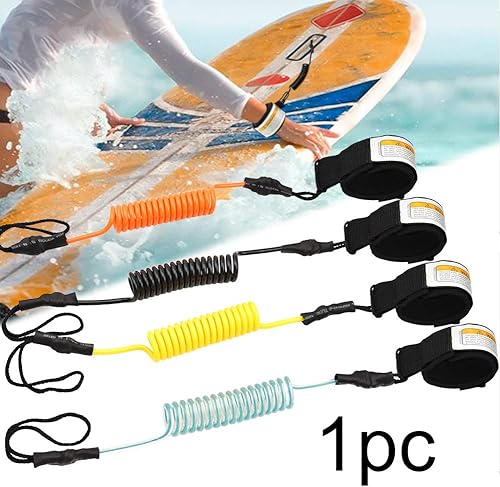 Miniatura 4 de Correa para tabla de surf, cuerda recta para la pierna de la tabla de surf, cuerda de pierna de correa de sup en espiral, correa de SUP para tabla