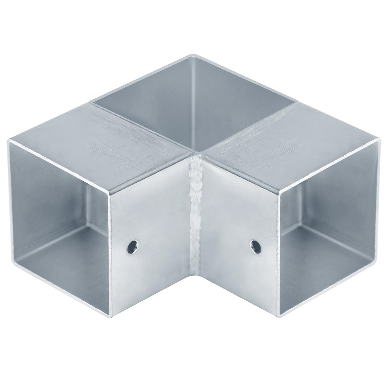 OTTFF 20 Pack 1" Aluminum Square Tubing Connector, 3 Way Eblow Corner Fitting, Structural Pipe Clamp For Chain Link Fence Rails, Pipe Clamps - Canada - View #4