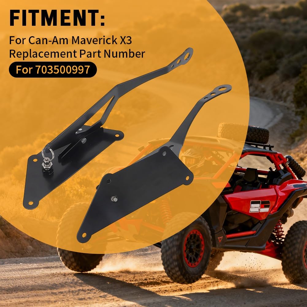 For Can-Am Maverick X3 Seat Slider Repair Kit With A Handle Repairs For 703500997