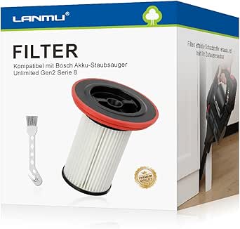 2x HEPA Filter Für Bosch Staubsauger - Ersatz Für 12036642 12023349