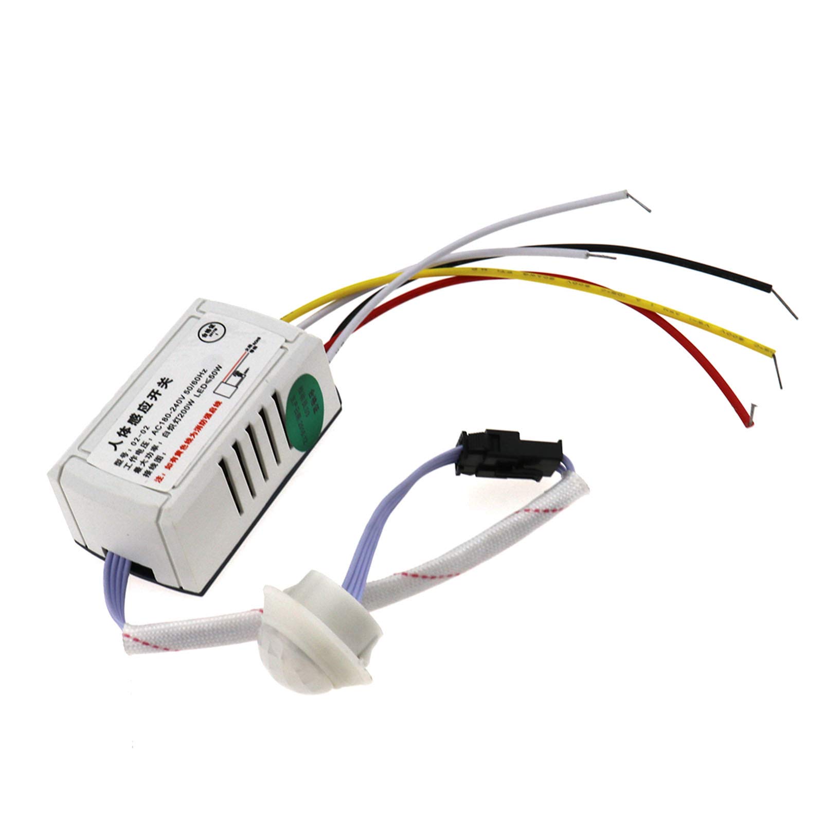 INTERRUTTORE RILEVATORE SENSORE Di Movimento PIR Corpo Automatico 3-5 M Per Luce LED I EUR 6,67 - Foto 3