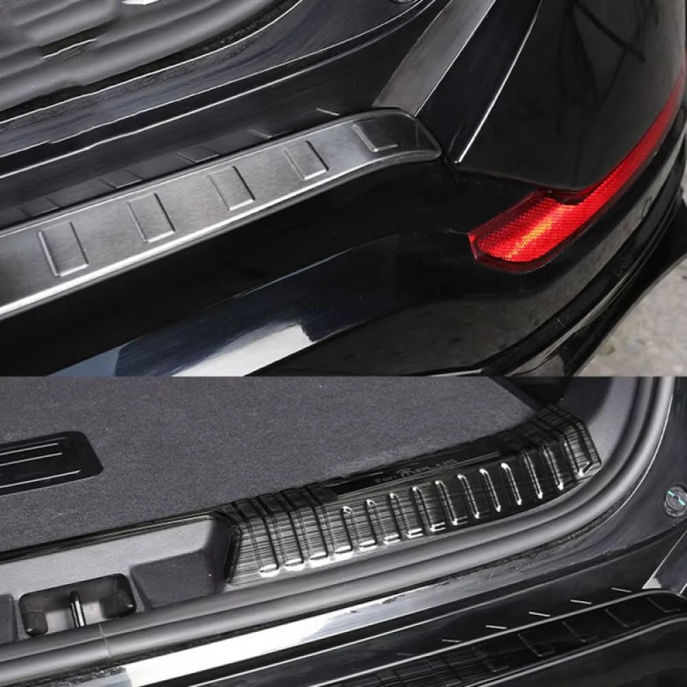 Protezione Paraurti Posteriore Posteriore Tronco Striscia Soglia Compatibile con per BYD Seal U DM-I 2023-2026,A-Silver