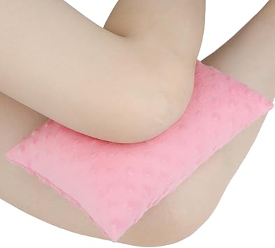 Comfortable Padding Knee Pillow for Side Sleepers Leg Support Pillows Hip Replacement Back Pain Relief Pressure off After Surgery between Thighs Joints Side Sleeping Men Women, Minky Dot Coral