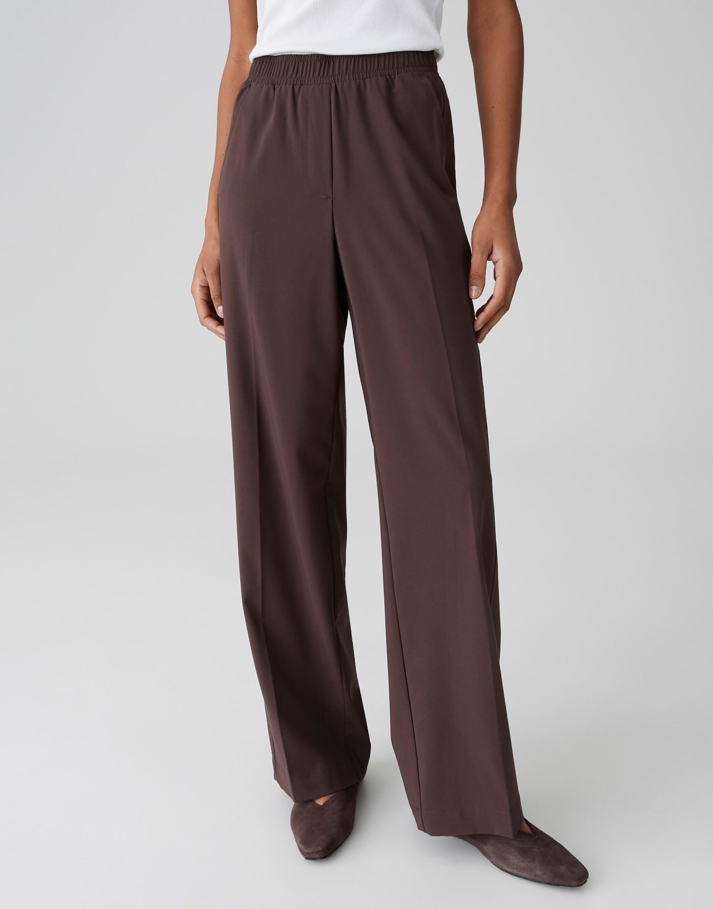 OPUS Damen Wide Leg Pants | MELANE Bloom Wide Leg Pants mit Komfortbund