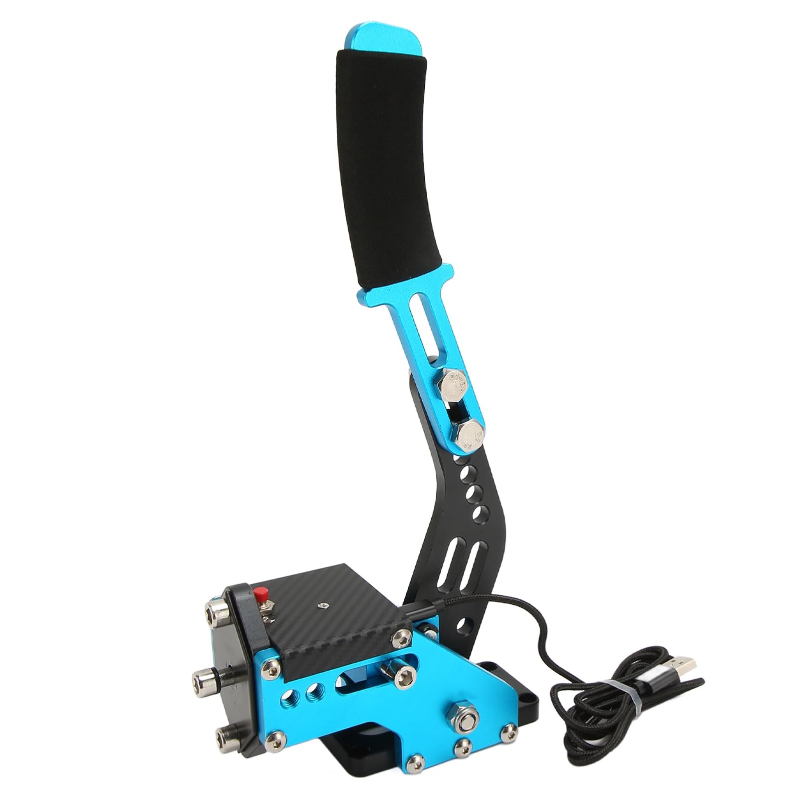 Freno a Mano USB per ONE Series S X PC - Gioco di Corse per Logitech G920, 64 Bit Sim Racing Universale (Blu)