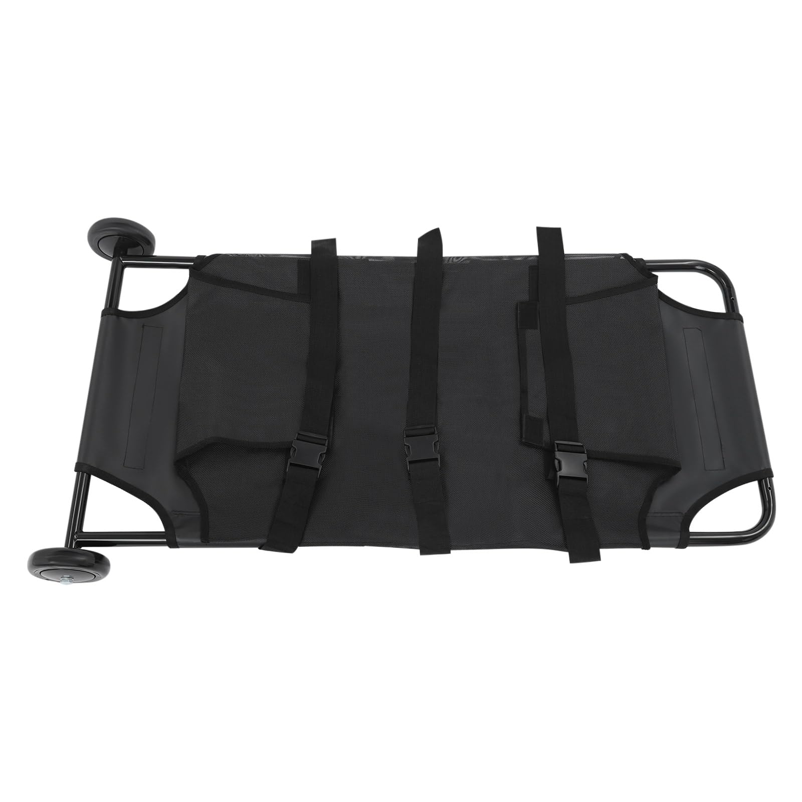 Transportín plegable para perros de hasta 120 kg, 115 x 56 x 13 cm, con ruedas silenciosas, arnés de emergencia plegable para emergencias, viajes, perros grandes