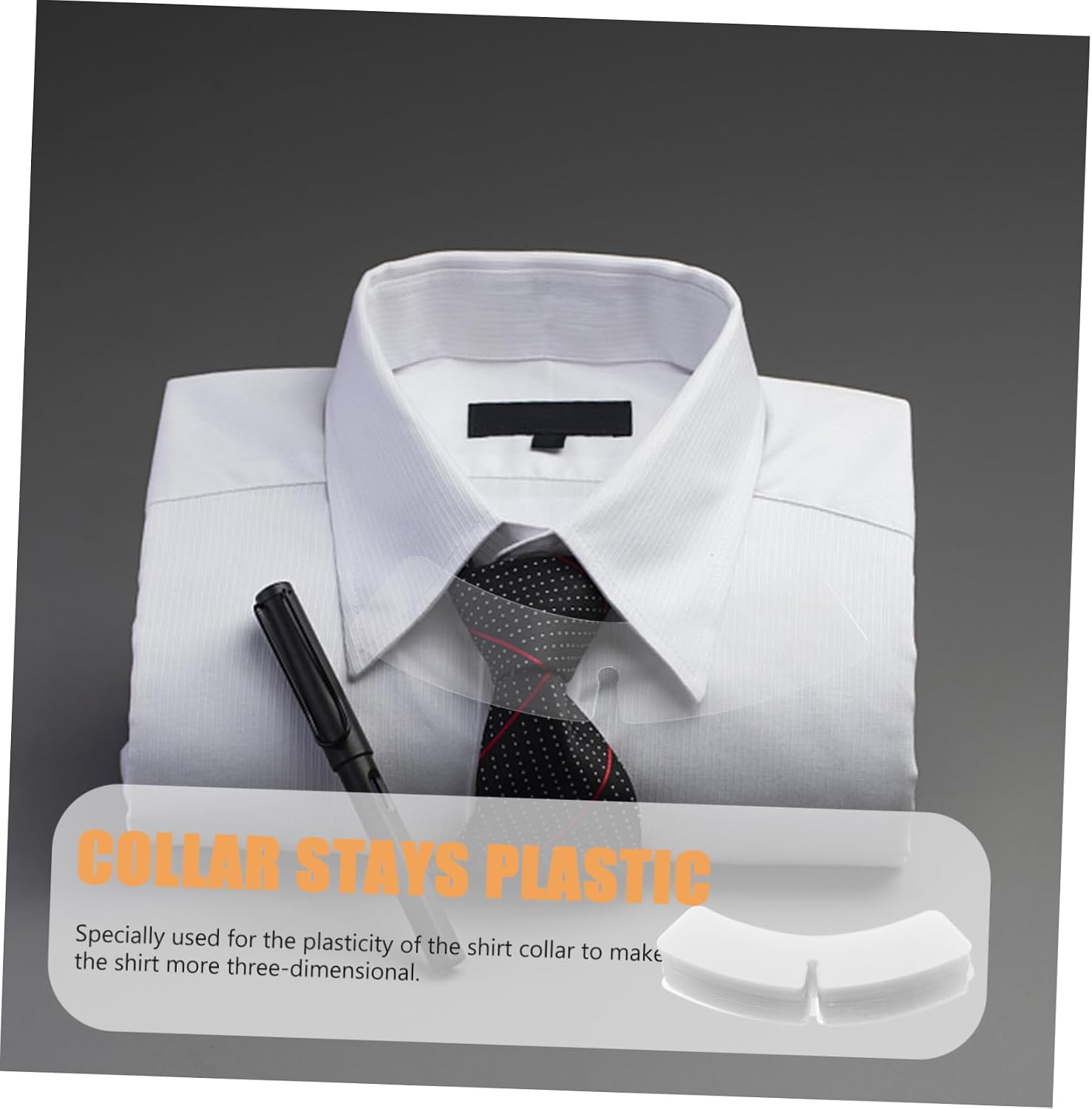200pcs Collar Stays for Women Shirts Plastic Collar Supports Butterfly Stays Inserts for Dress Shirts Fixing