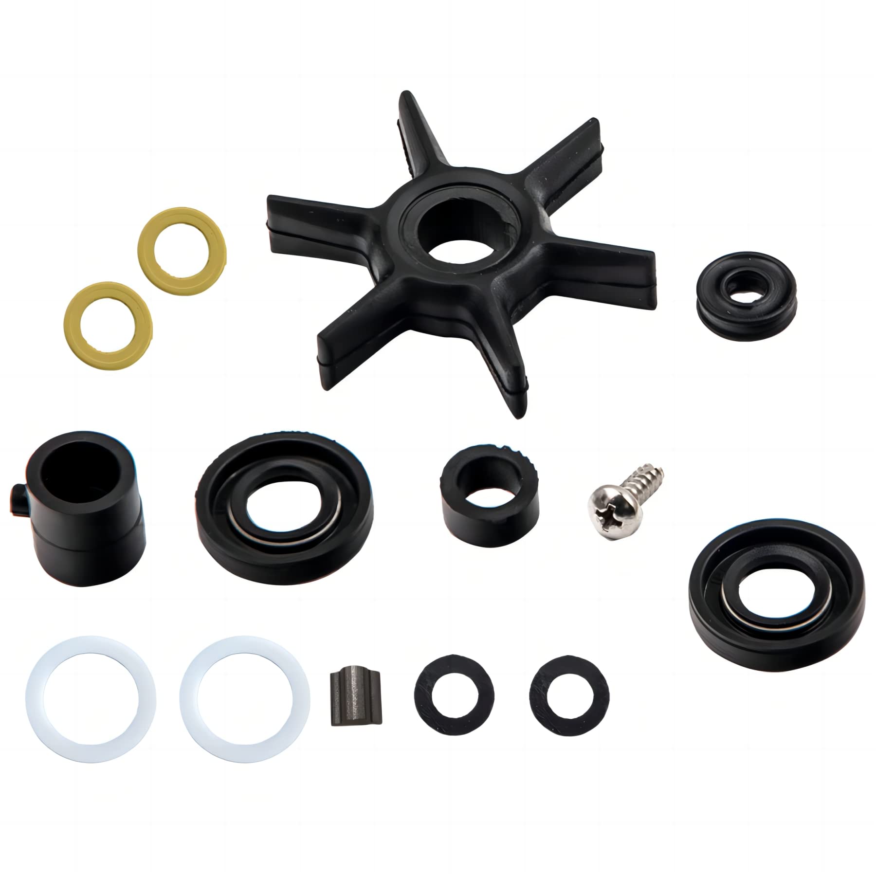 Water Pump Impeller Repair Kit For Mercury Outboard – Replaces 46-42089A5