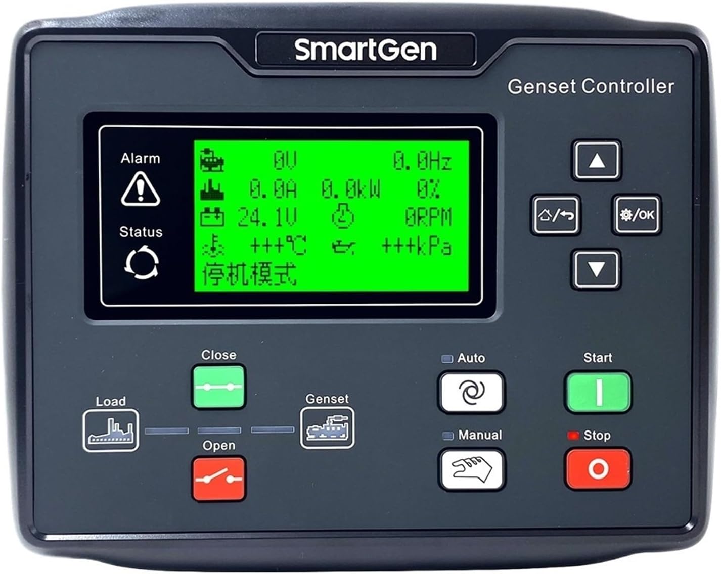 HGM6110CAN Diesel Generator Controller AMF Auto Start Stop Control Module Panel Generator Parts With R485 With CAN(HGM6110CAN Original)