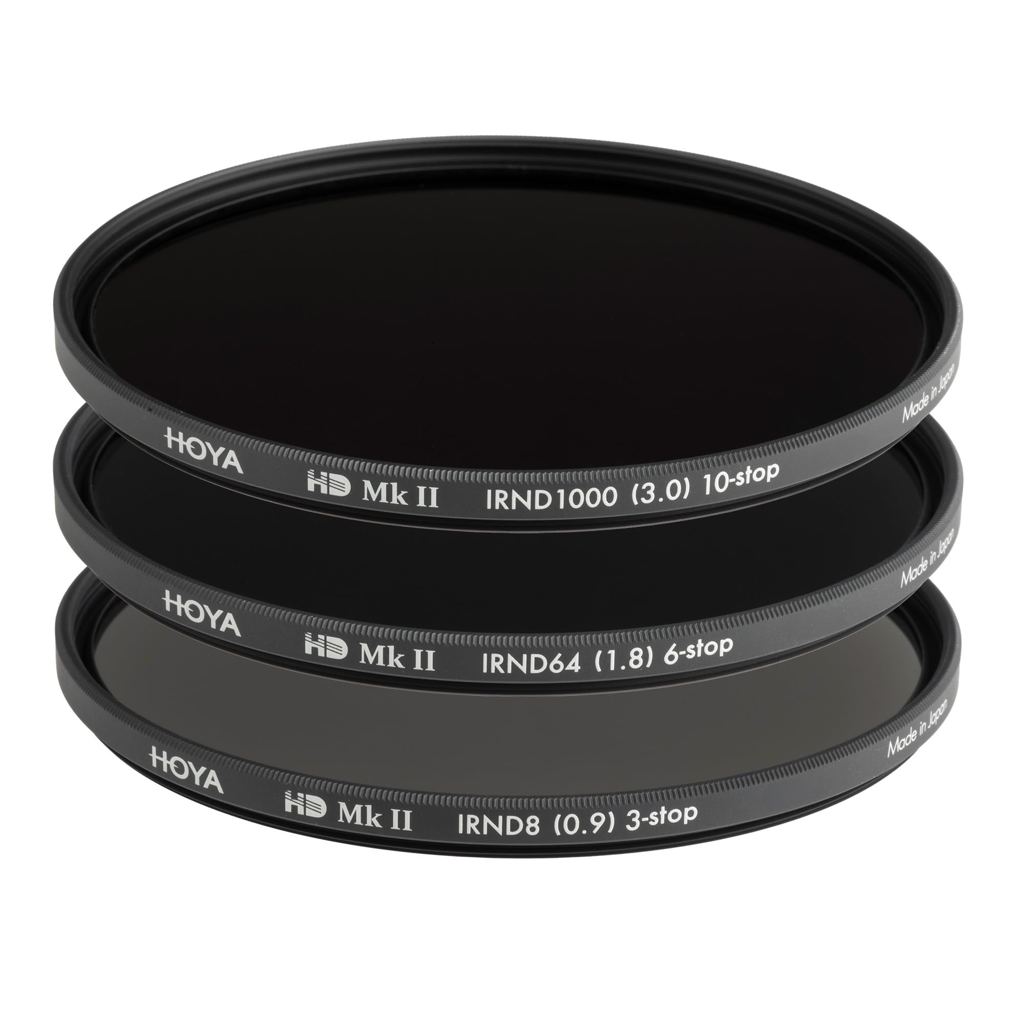 HOYA 52mm HD MkII IRND Filter KIT - Includes Neutral Density Filters (3-Stop / 6-Stop / 10-Stop/Wallet)