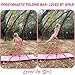PreGymnastic Folding Gymnastics Bar with Rings, Foldable Kip Bar with Sturdier Base, Training Bar for Kids Ages 3-10, Horizontal Bar, Home Gym Equipment for Boy Girl