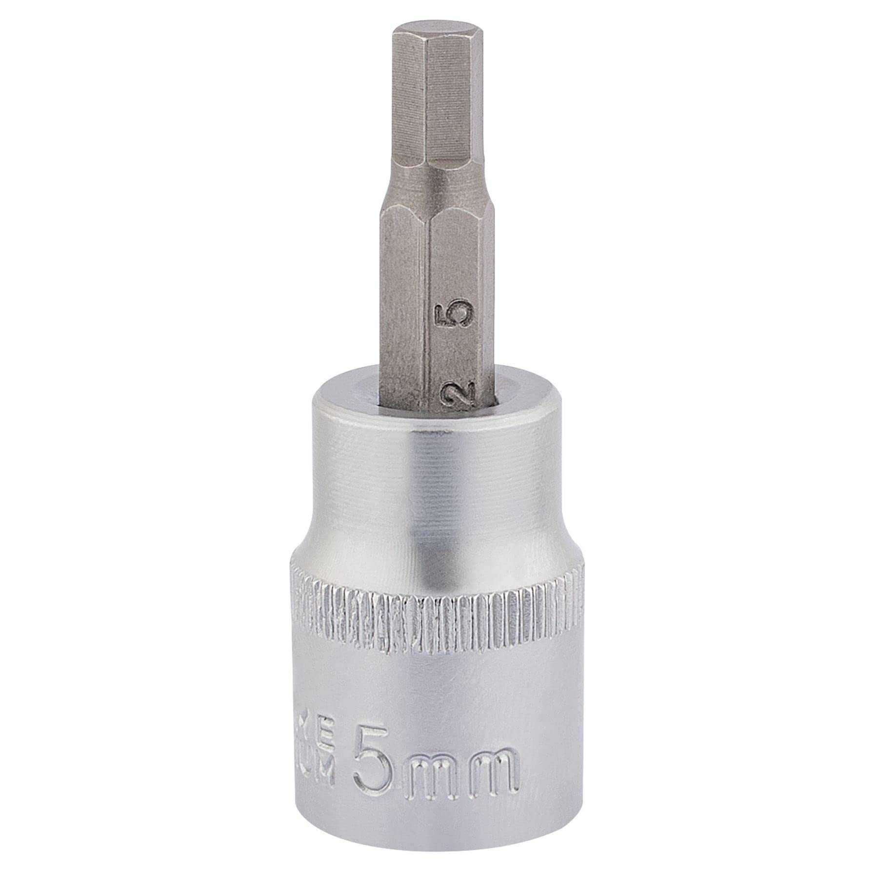 Draper Socket with Hexagonal Bit, 3/8" Sq. Dr., 5mm 16283