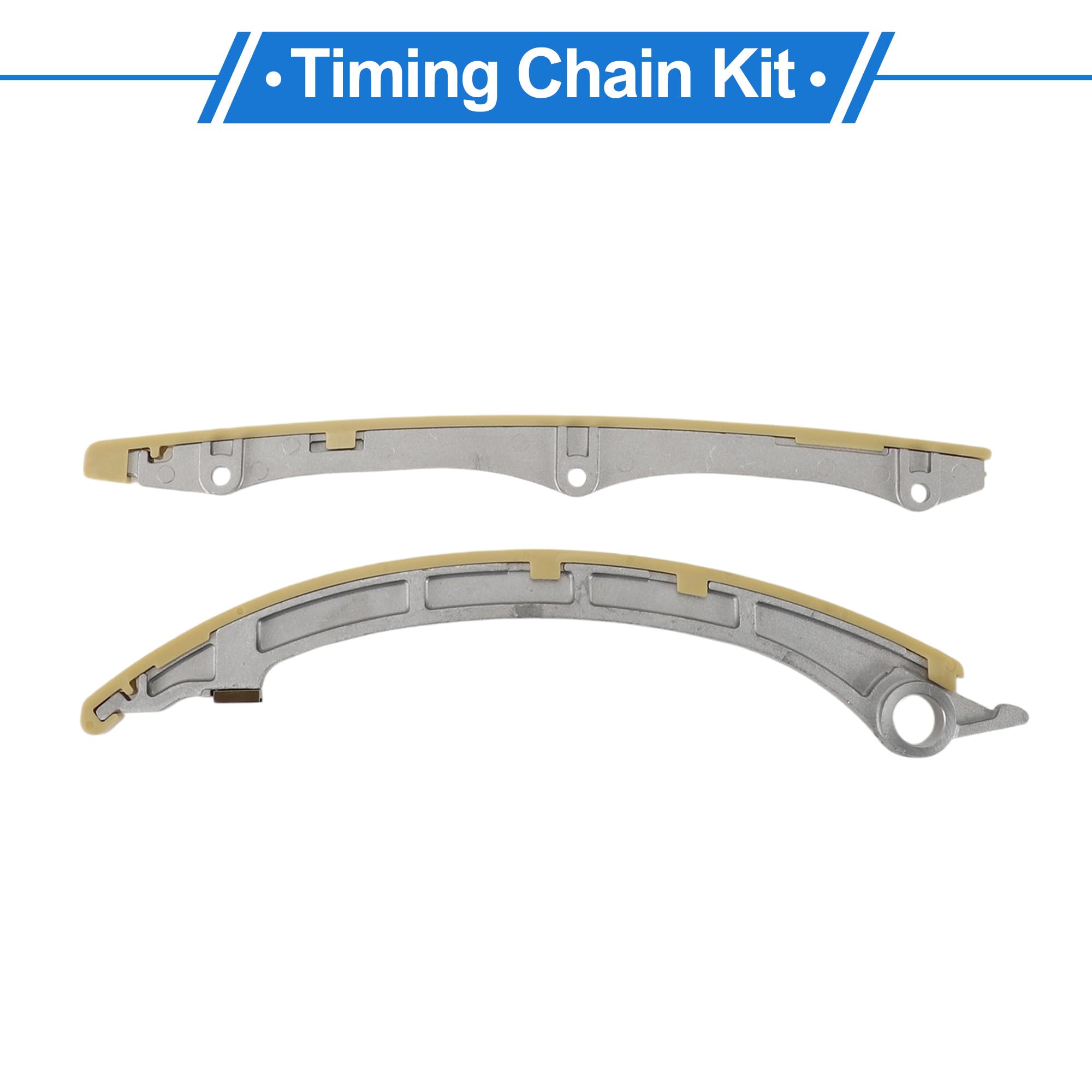 Kit Catena di Distribuzione per Honda CR-V 2.4L 2010-2014 1 Set | Adatto Per Honda Accord 2.4L 2008-2012, Per Honda Civic 2.4L 2012-2015. Contenuto:2 Catene,3 Pignoni,5 Guide,1 Tenditore.