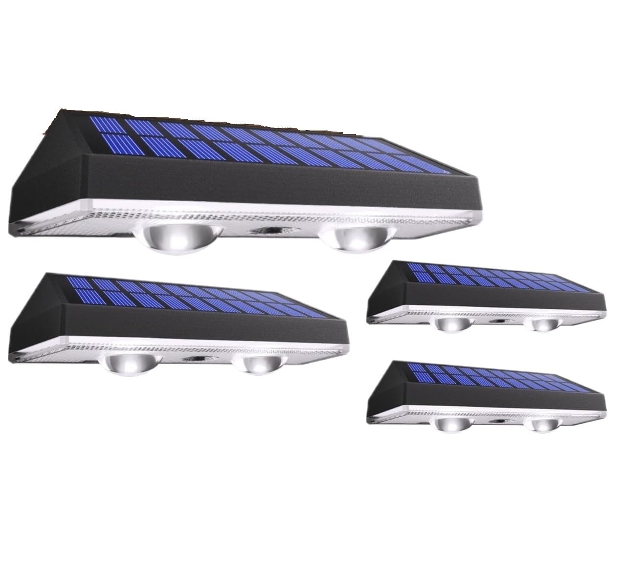 DANNMPX Solar Lights Solar Fence Lights Outdoor Garden Wall Light Deck Patio Outdoor Decorations(4packs)