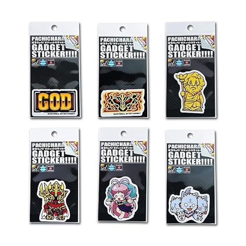 �ς��L�����I�K�W�F�b�g�X�e�b�J�[ GOD��HADES 6��Z�b�g