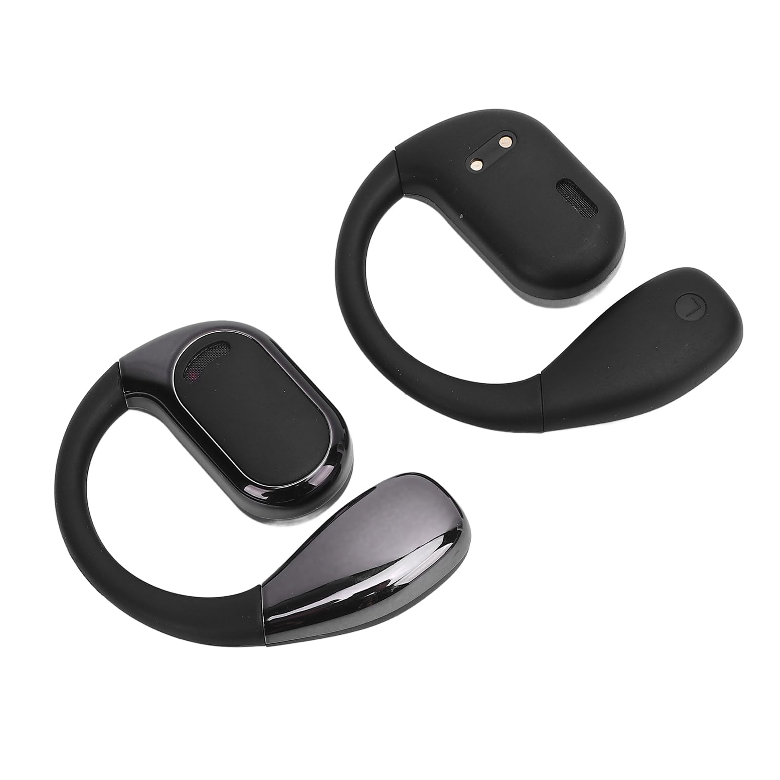 Fabater Auricolari per Traduzione Wireless, Dispositivo Traduttore Multifunzionale con Supporto APP per Musica e Chiamate, Ideali per Studenti di Lingue, Confezione da 2 (BLACK)