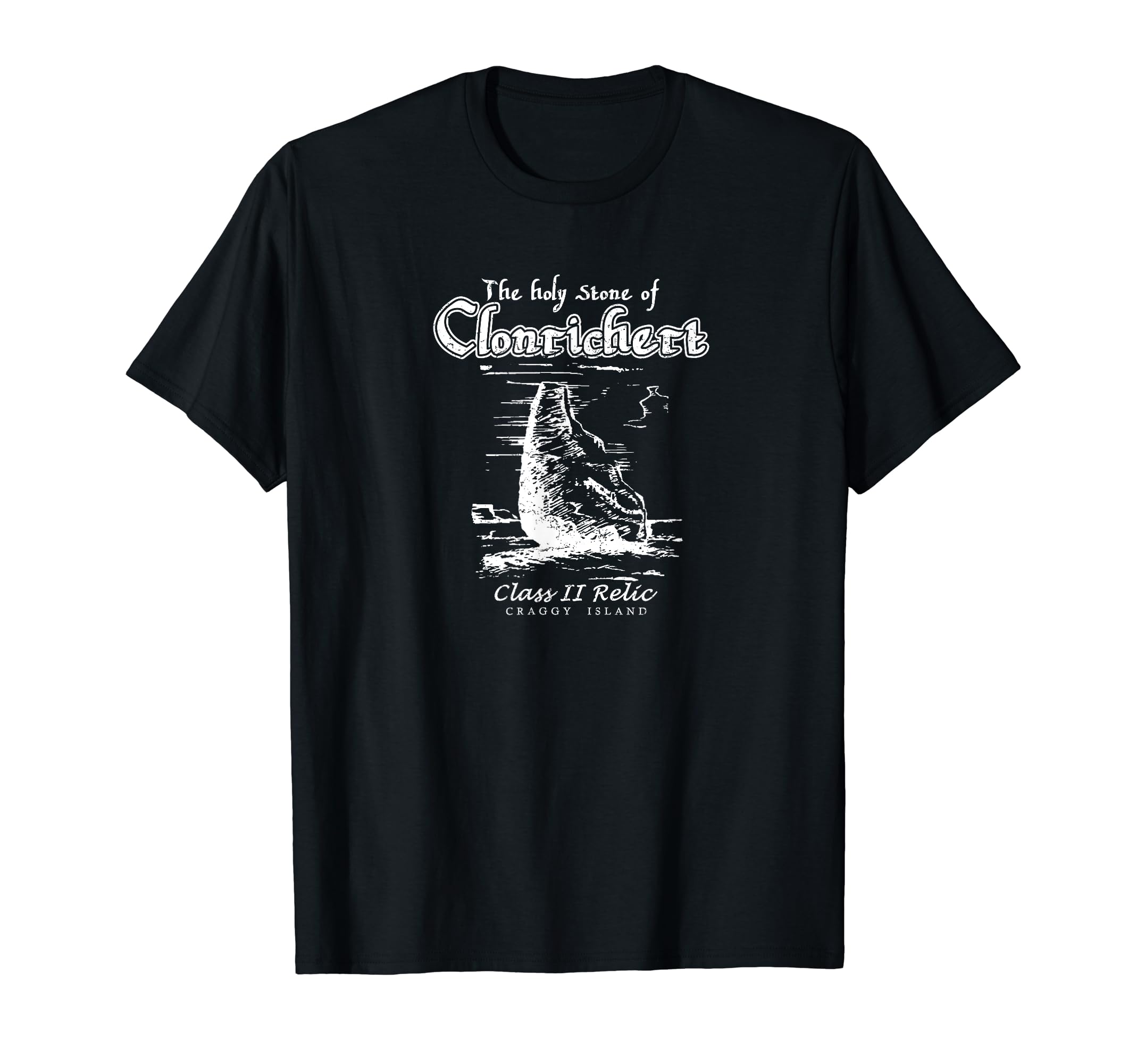 Dereliction of dutyThe Holy Stone of Clonrichert - Craggy Island - Father Ted T-Shirt