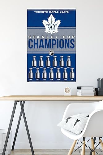 Miniatura 6 de Trends International NHL Toronto Maple Leafs - Champions 23 - Póster de pared