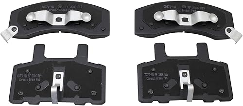 Miniatura 6 de TRQ Kit de pastillas de freno delantero y rotor, kit químico de freno, pastillas de freno de cerámica compatible con Chevrolet K1500 Suburban