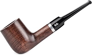 Tobacco Pipe, classic Billiard shape, Handcrafted from Pear Wood