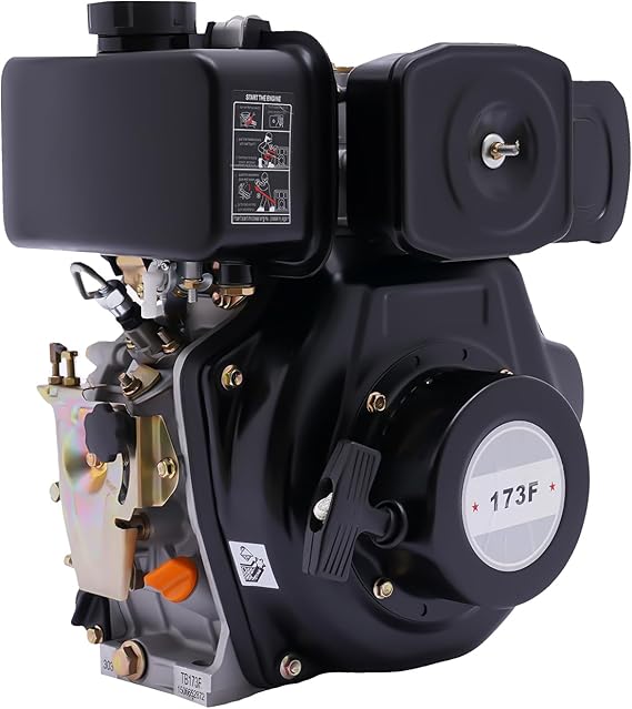 YIYIONCE 4 Stroke Diesel Engine Motor 247CC 3.6KW Single