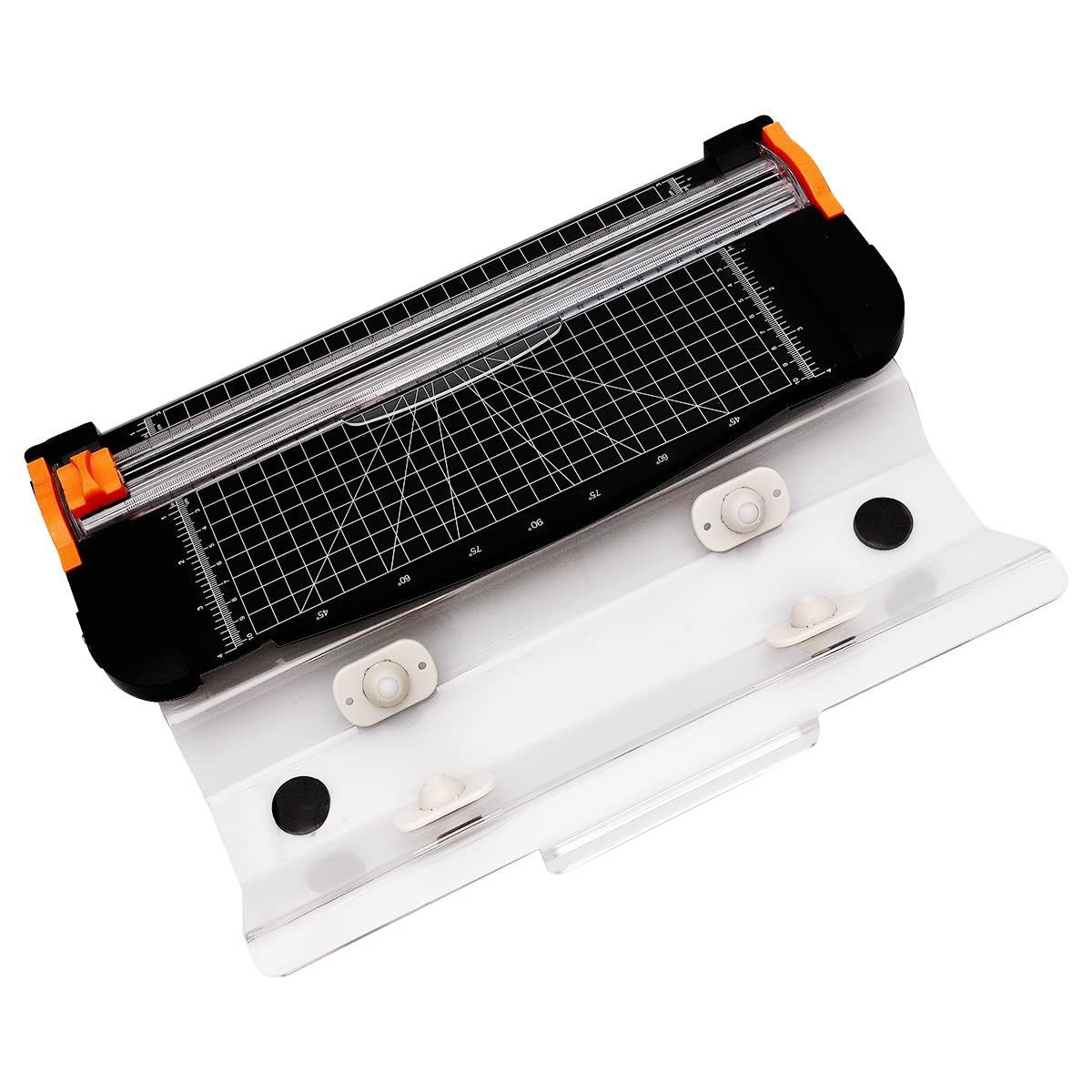 Buy 3in1 Roll Holder with Builtin Trimmer, Roll Dispenser and Cutter