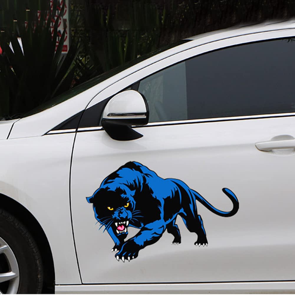 Blue Flip Flop Car Decals - 5 Inch Waterproof Vinyl Stickers For Bumper, Window & Body