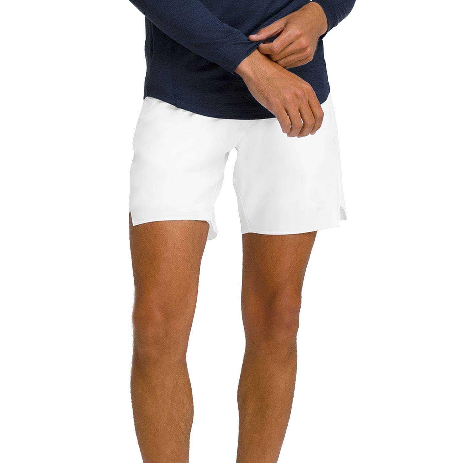 Wilson Tournament V2 7In Pantaloncini Uomini Bianco
