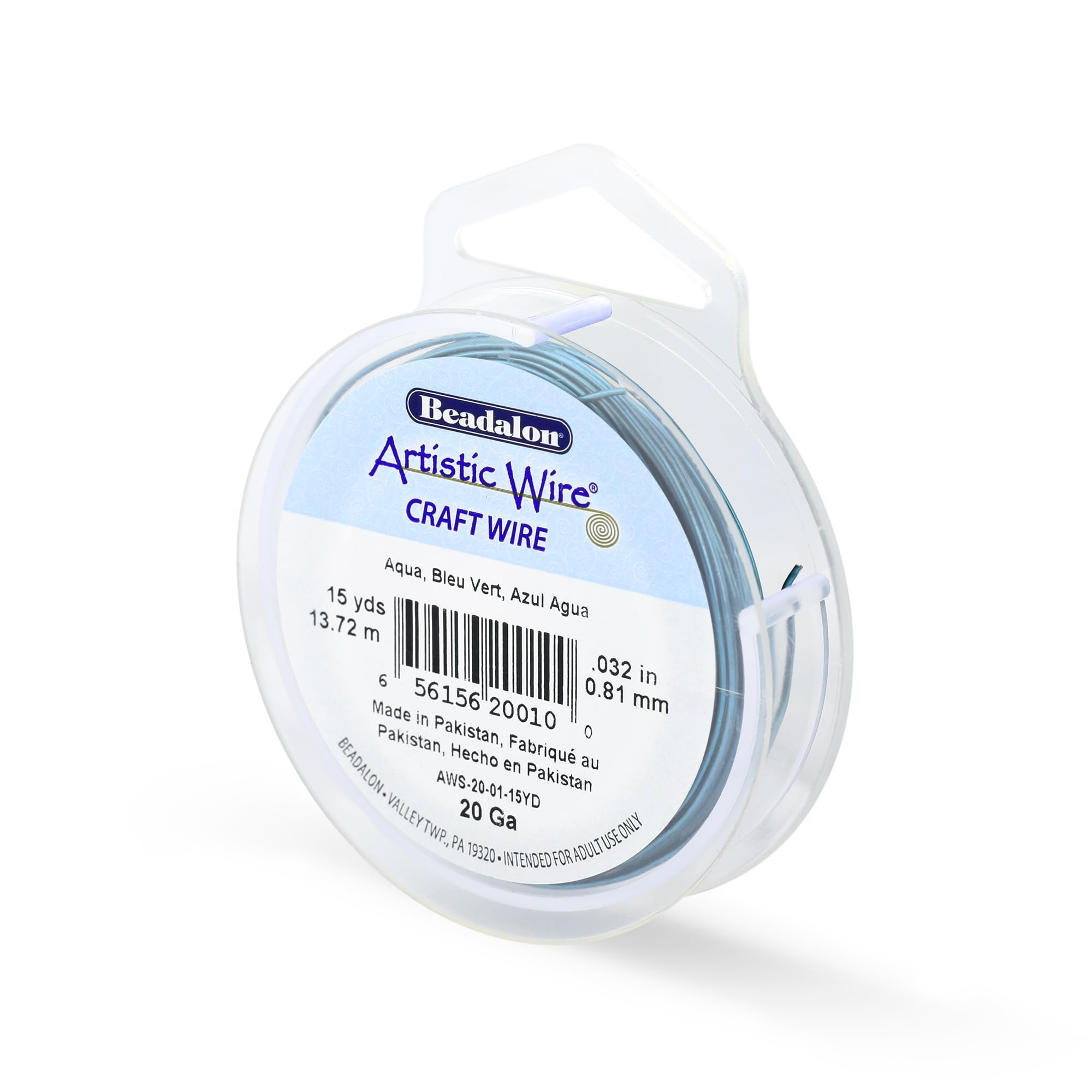 Artistic Wire Beadalon fil calibre aqua loisirs creatifs et fil de cuivre