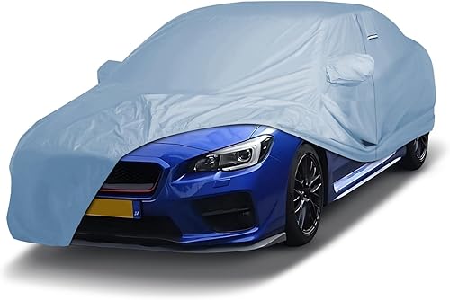 iCarCover Compatible con Subaru Impreza WRX Sti 2008-2014 Premium Full Car Cover impermeable resistente a todo tipo de clima, personalizada para