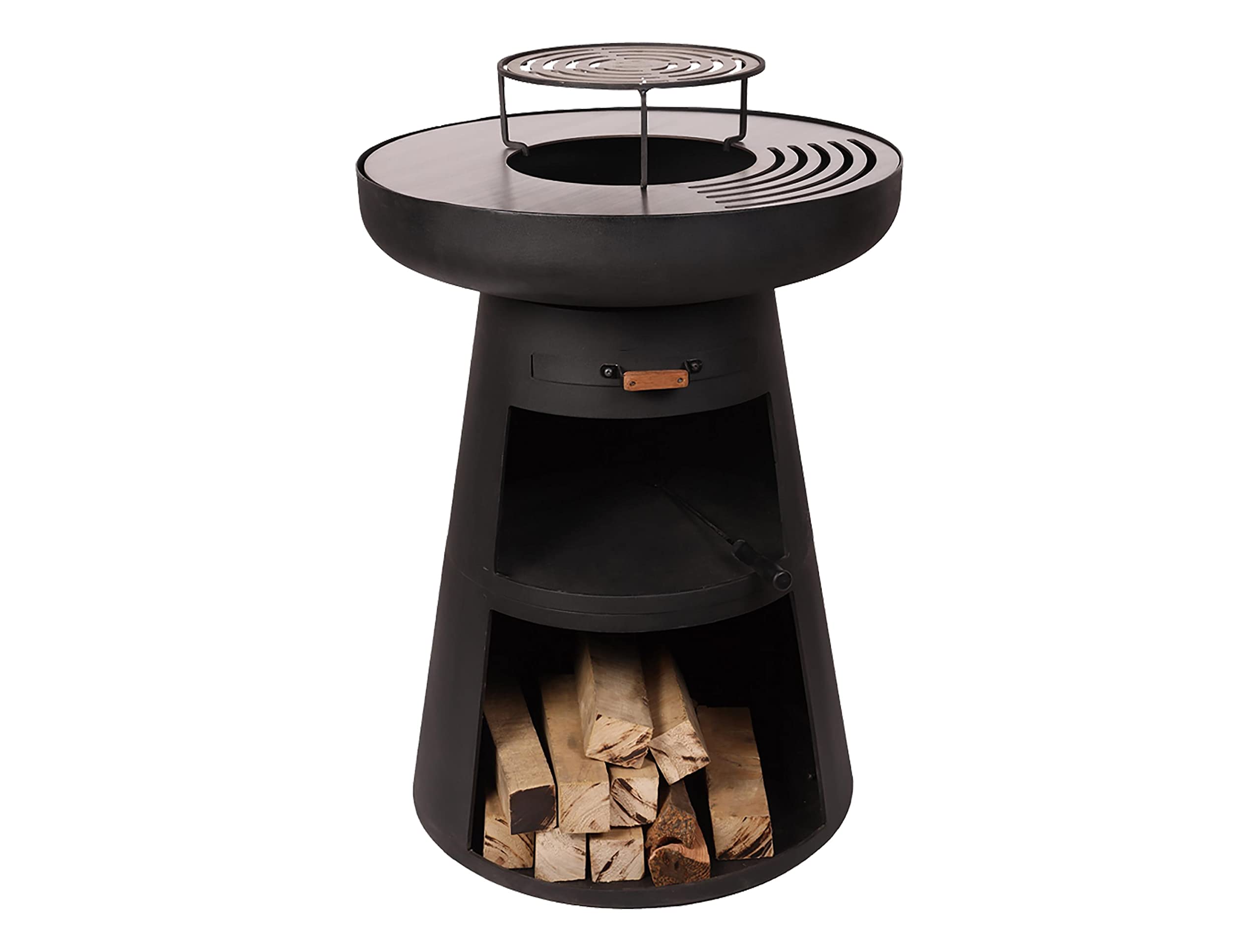 Purline Barbacoa Barbacoa de 60 cm con brasero y funda impermeable