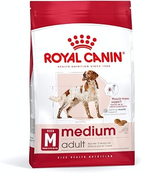 Royal Canin Dog Food - Medium Adult - Dry Kibble for Medium Size Breed Dogs 11-25KG - Science Diet - Tailored Nutrition - 15kg
