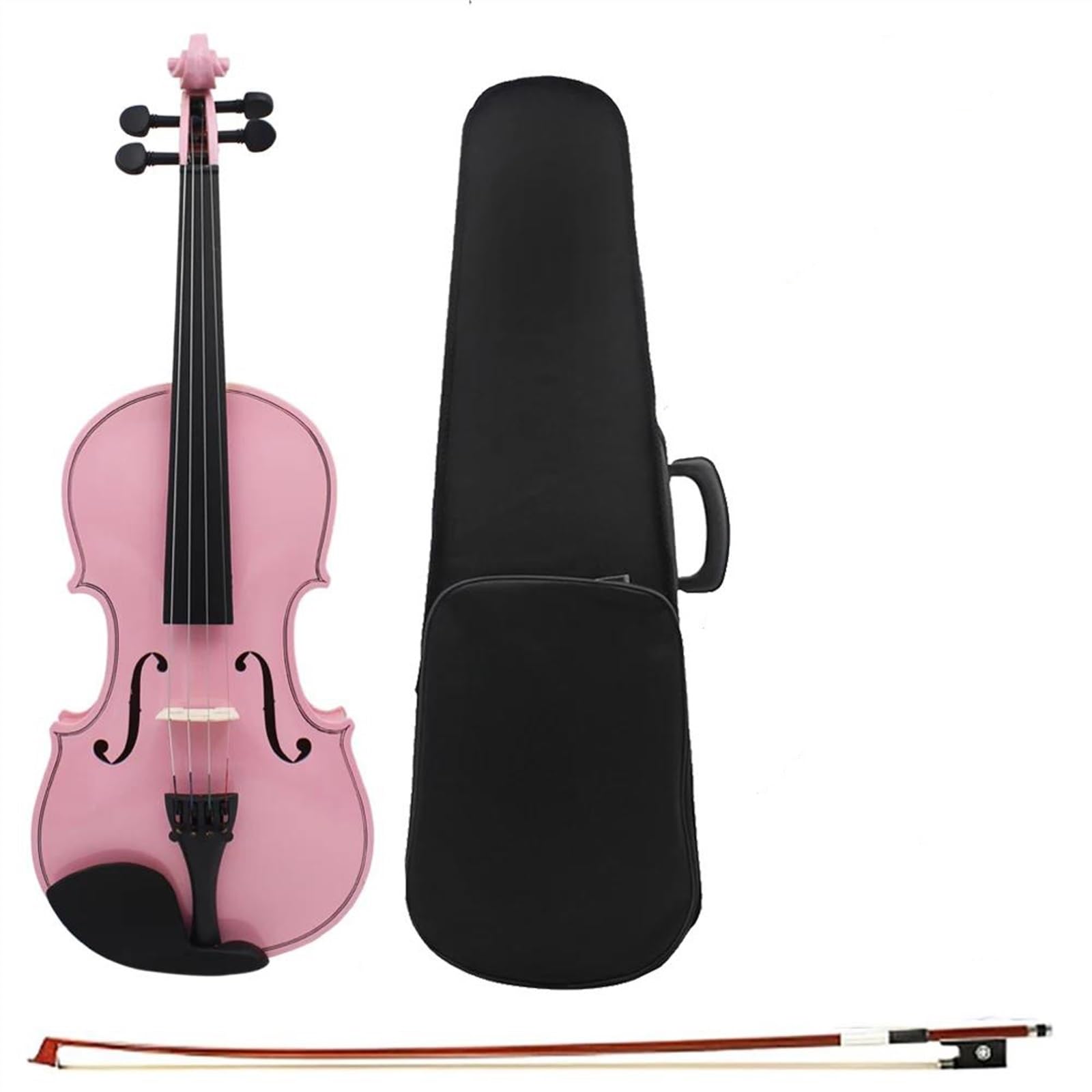Violine 4/4 Violine Transparenter Klang(Pink)
