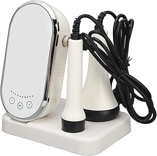 Máquina de Beleza para Pele Facial, Redução de Poros, Endurecimento, Rejuvenescimento da Pele por RF, Mini Levantamento de 100-240V para Abdômen (plugue da ue)