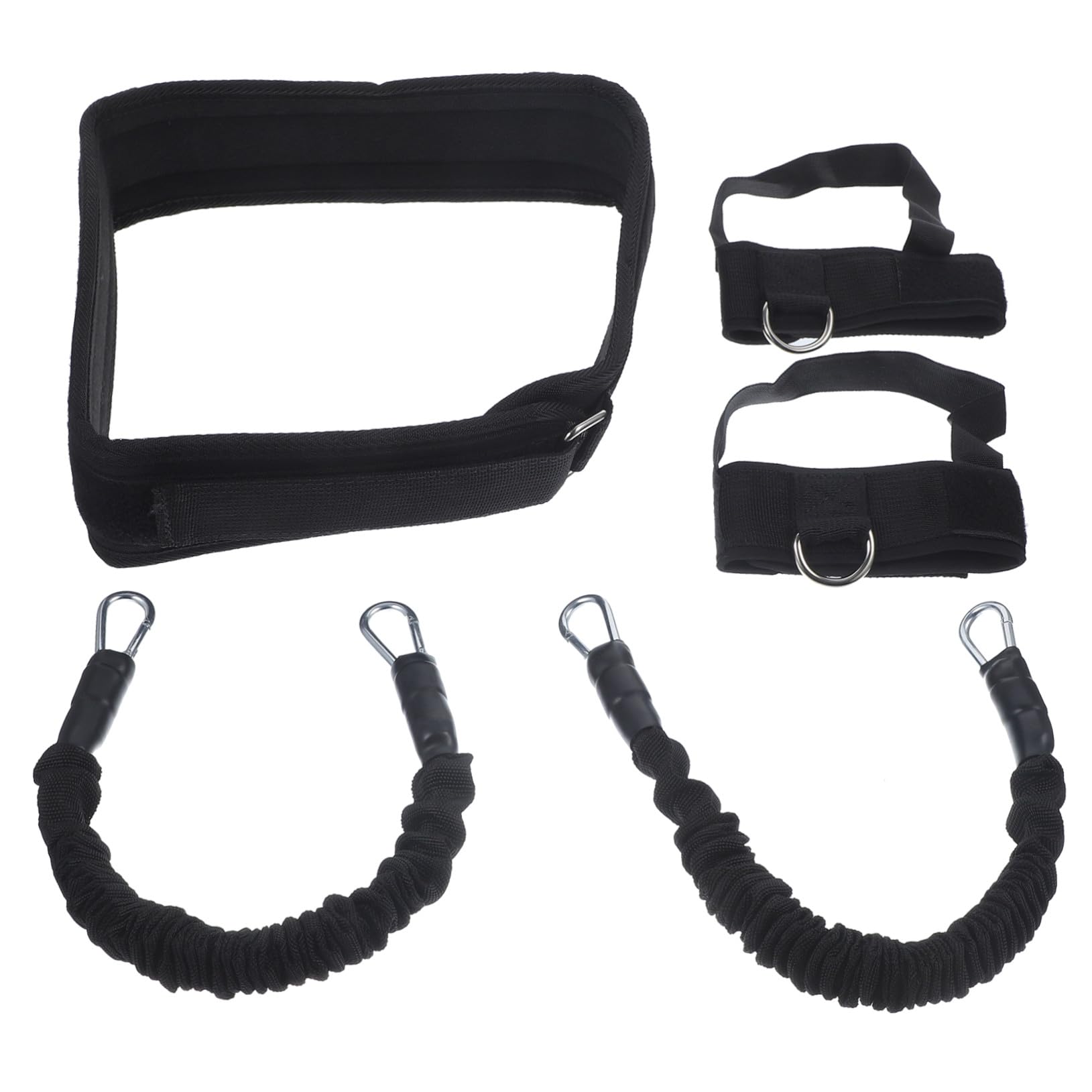 Dispositivo de Entrenamiento de Salto Vertical Negro 1 Set Neopreno