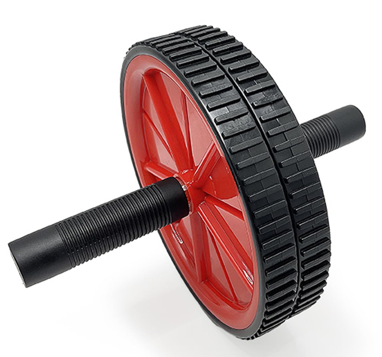 G5 HT SPORT [Rueda doble abdominales con empuñaduras antideslizantes] Rodillo abdominal Core Trainer AB Wheel Entrenamiento Casa Gimnasio Espalda Hombros Brazos Compacto Agarre Seguro Estable