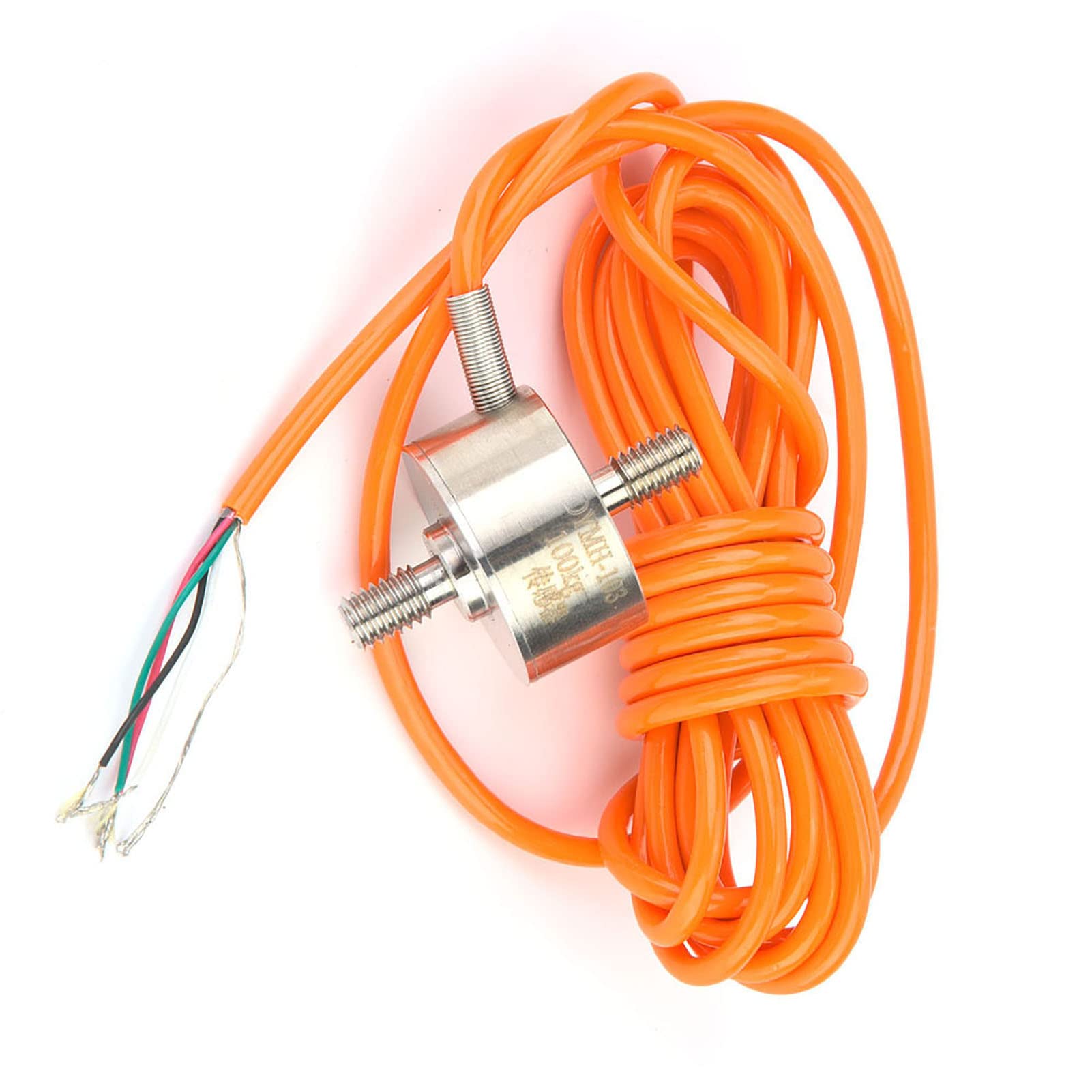 ZJchao Lastzelle, Minispannungsstab Inline -Lastzelle Waage Sensor DYMH -103 Mini Spannung und Kompressionskraftsensor Kraftsensor für die Industrielle Automatisierung (Bereich 0~100 kg)