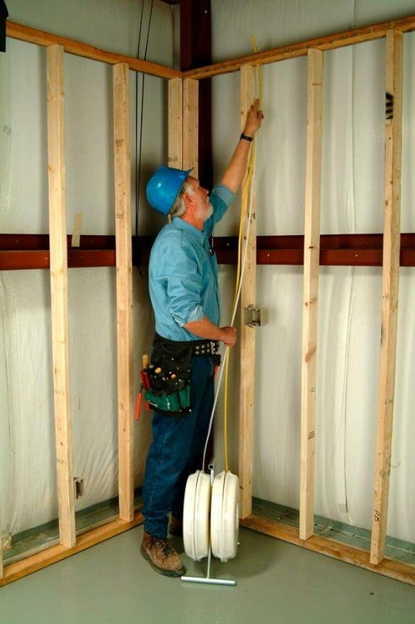 Wire, Cable & Conduit stud reeler wire caddy romex spinner Wire Wheel