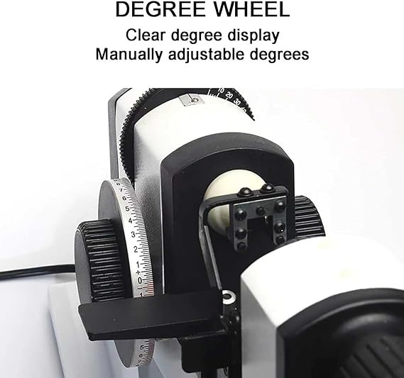 Manual Optical Focometer, Portable Lensometer with External Reading for Optometry, Accurate Measurement for Optics Shops