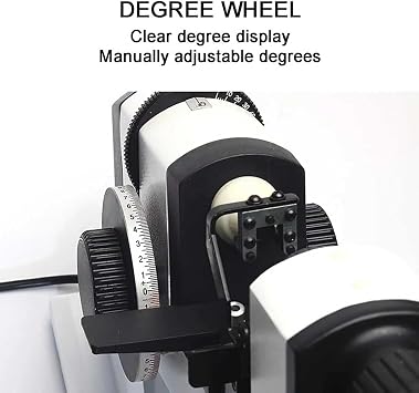 Manual Optical Focometer, Portable Lensometer with External Reading for Optometry, Accurate Measurement for Optics Shops