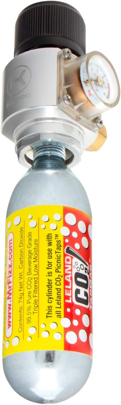 Kegco CO2 Regulator, Mini, Aluminum