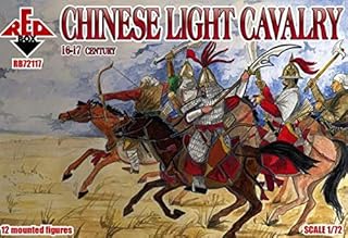 PLASTIC MODEL KIT CHINESE LIGHT CAVALRY, 16TH-17TH CENTURY 1/72 RED BOX 72117
