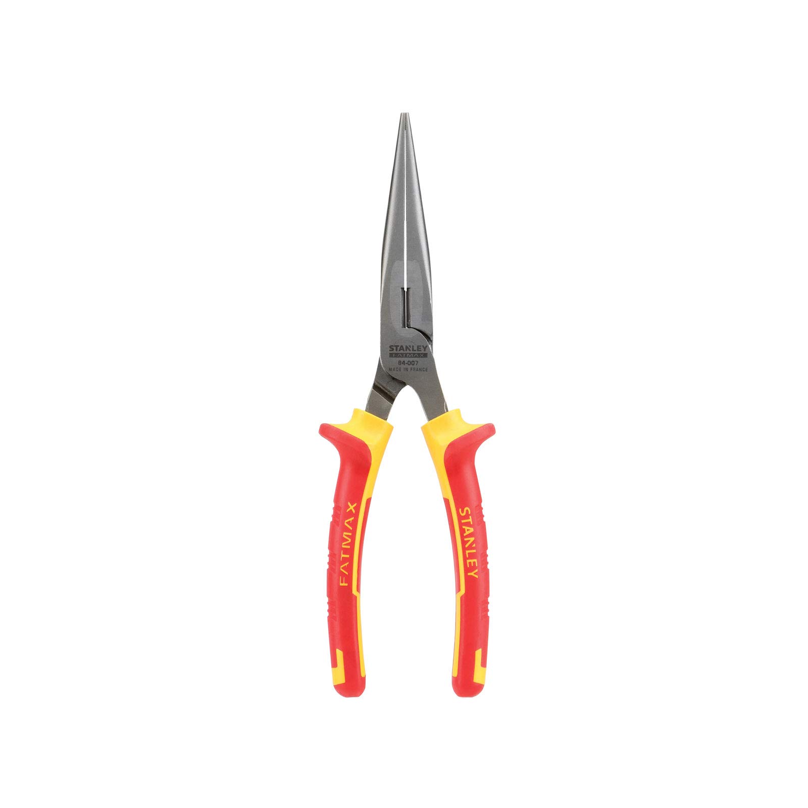 STANLEY Funkcjonalny Szczypce 1000v vde semi-redonda recta 160mm dla profesjonalistów i majsterkowiczów do codziennego użytku 1000v 160mm