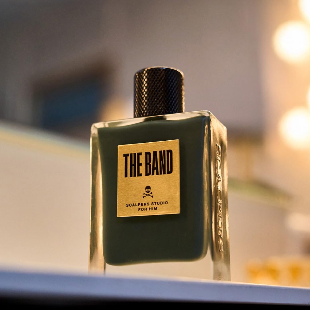 Scalpers The Band for Him Eau de Parfum für Herren, holziger Duft, Zerstäuber, 50 ml