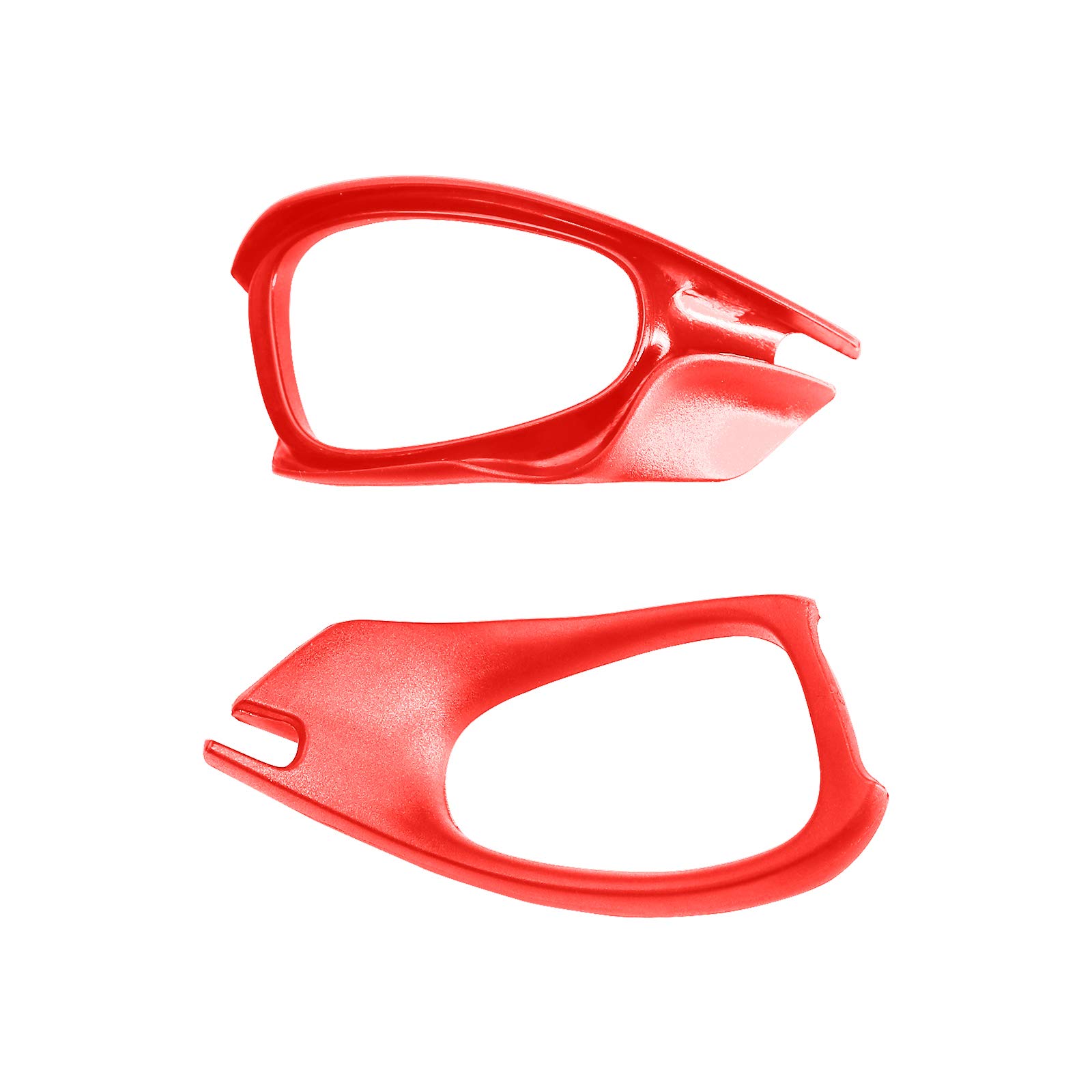 Red Replacement Side Blinders for Oakley Juliet/X-Metal Sunglasses